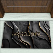 Colorix Carpet Geometrik Desenli Dekoratif Kapı Önü Paspası No: 2618