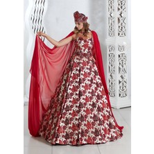 Ceyyiz 5 Parça Bindallı Kına Elbisesi Güllü