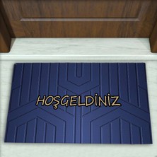 Colorix Carpet Geometrik Desenli Dekoratif Kapı Önü Paspası No: 2759