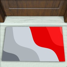 Colorix Carpet Geometrik Desenli Dekoratif Kapı Önü Paspası No: 2018