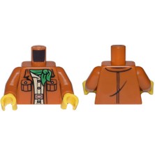 LEGO Minifigür Parçaları: Torso, Vucut, Gövde: 973PB4185C01