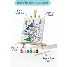 Tabdiko Ramazan Eğitici Boyama Seti Kur’an Okuyan Çocuk (Şövaleli)