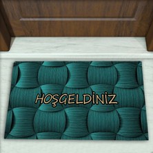 Colorix Carpet Geometrik Desenli Dekoratif Kapı Önü Paspası No: 2199