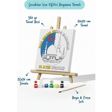 Tabdiko Ramazan Eğitici Boyama Seti Hoş Geldin Şehr-I Ramazan (Şövaleli)