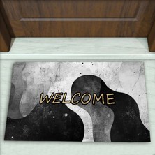 Colorix Carpet Geometrik Desenli Dekoratif Kapı Önü Paspası No: 2073