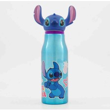 My Balli Store Stitch Figürlü Kapaklı Su Şişesi