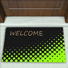Colorix Carpet Geometrik Desenli Dekoratif Kapı Önü Paspası No: 2394