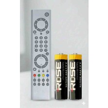 Vestel LCD LED Kumanda Vestel Seg Regal 7 + Pil Hediyeli