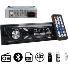 Car Star Carstar CS-107 Çift Usb/sd/fm/aux/bluetooth Kumandalı Oto Teyp 4X60 Watt