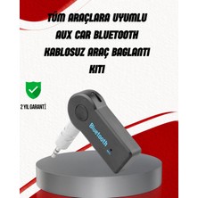 Daniska Eller Serbest Özellikli Bluetooth Aux Araç Kiti