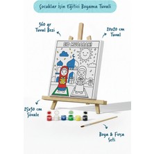 Tabdiko Ramazan & Bayram Eğitici Boyama Seti Eid Mubarak (Şövaleli)