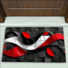 Colorix Carpet Geometrik Desenli Dekoratif Kapı Önü Paspası No: 2512