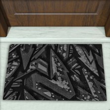 Colorix Carpet Geometrik Desenli Dekoratif Kapı Önü Paspası No: 2648