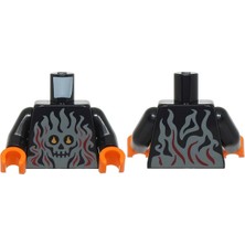 LEGO Minifigür Parçaları: Torso, Vucut, Gövde: 973PB5876C01