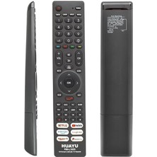 Huayu RM-L1655 Netflix-Youtube-Prime Video-Google Play Tuşlu Universal LCD LED Tv Kumandası