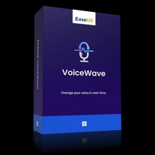 EaseUS VoiceWave 1.5 (Ai Vokal Temizleme Yazılımı) - 1 Pc Lifetime/ömür Boyu Abonelik Kodu