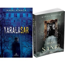 Ephesus Yayınları Yaralasar 1 Karton Kapak ve Saka ve Sanrı 3 Karton Kapak (Maral Atmaca) 2'li Set