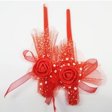 Ceyyiz Çubuklu Kına Gecesi Nedime Mumu 12'li