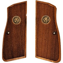 Göktürk Browning 14'lü Logolu Ahşap Kabze