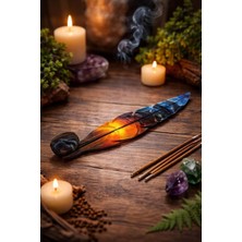 Bulut Baskılı Tütsü Kayığı