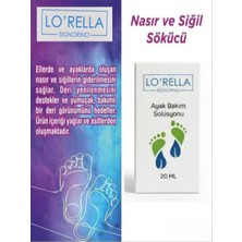 Akdeniz Vitamin Lo'rella Ayak Bakım Solüsyonu Nasır Giderici Nasır Sökücü Losyon 20 ml