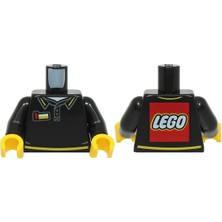 LEGO Minifigür Parçaları: Torso, Vücut, Gövde: 973PB2850C01