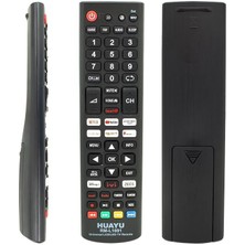 Huayu RM-L1691 Netflix-Youtube-Prime Video-Google Play Tuşlu Universal LCD LED Tv Kumandası