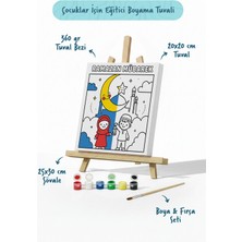 Tabdiko Ramazan Eğitici Boyama Seti Ramazan Mübarek (Şövaleli)