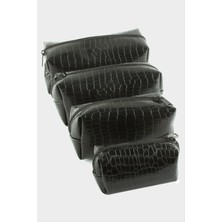 Esranın Dünyası 4 Adet El Tutmalı Makyaj Çantası RSBİJ34-ESRDNS