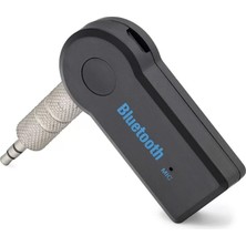 AyrStore Aux Bluetooth Ses Alıcı Adaptör Handsfree - Siyah HD9001