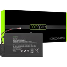 Notespare Hp ile Uyumlu Envy 4-1001ET (B6H59EA), 4-1100ET (C0U69EA) Notebook Batarya Pil