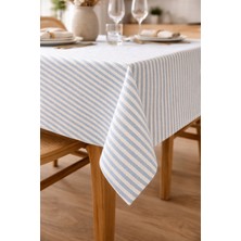 Faralya Life %100 Pamuklu Masa Örtüsü 140X200 cm Dikdörtgen Sofra Örtüsü