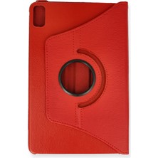 Esranın Dünyası Newface Huawei Matepad 10.4 Kılıf 360 Tablet Deri Kılıf - Kırmızı RSMRK34-ESRDNS