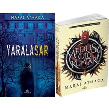 Ephesus Yayınları Yaralasar 1 Karton Kapak ve Medusanın Ölü Kumları 2 Karton Kapak (Maral Atmaca) 2'li Set