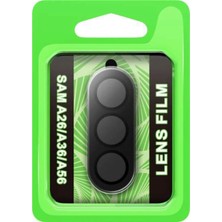 Esranın Dünyası Newface Samsung Galaxy A26 Raze Metal Kamera Lens - Siyah RSMRK34-ESRDNS
