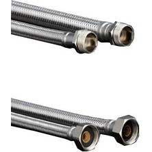 Esranın Dünyası Mey Ithalat® 3/8x3/8 Nipelli Flex Hortum 20 cm