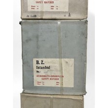 100X10’LU Koli Doğu Almanya Sport Koleksiyonluk Vintage Fuşya Renkli Kibrit