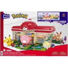 Esranın Dünyası Mey Ithalat® HNT93 Mega Pokémon™ Pokémon Dinlenme Tesisi 648 Parça +8 Yaş