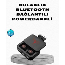 Esranın Dünyası Mey Ithalat® Powerbank Özellikli Bluetooth Kablosuz Kulaklık – Dokunmatik Kontrol, Uzun Pil Ömrü, Ergonomik Tasarım