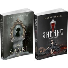Ephesus Yayınları Saka ve Sanrı 2 Karton Kapak ve Sarkaç 1 Kurma Bebek Karton Kapak (Maral Atmaca) 2'li Set