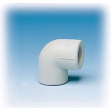 Esranın Dünyası Mey Ithalat® Ege Yıldız Pprc 50 mm Dirsek 90º  Gri