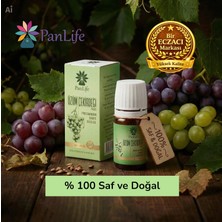 Panlife Üzüm Çekirdeği Yağı 10 ml Soğuk Sıkım %100 Doğal – Cilt ve Saç Bakım Yağı