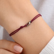 Tutu Tasarım Minimal Ip Bileklik – Ayarlanabilir El Yapımı Şans & Dilek Bilekliği