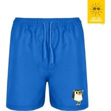 Daring Littles Uv Korumalı Upf 50+ Penguen Baskılı Şort Mayo - Geri Dönüştürülmüş Kumaş - Tappy Koleksiyonu