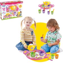 Esranın Dünyası Mey Ithalat® Dede Oyuncak Tepsili Çay Seti Oyuncak