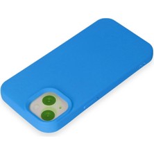 Esranın Dünyası Newface Iphone 15 Kılıf Nano Içi Kadife Silikon - Mavi RSSH34-ESRDNS