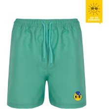 Daring Littles Uv Korumalı Upf 50+ Arı Baskılı Şort Mayo - Geri Dönüştürülmüş Kumaş - Beebee Koleksiyonu