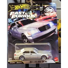 Hot Wheels Premium Fast & Fruious Mercedes Benz 500 Sel Model Araba
