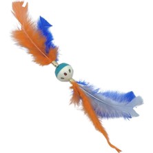 Mey Ithalat® Tüylü Püsküllükedi Oyuncağıdikkat Çekici Renkli Sevimli Evcil Hayvan Oyuncağı