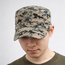 Valkyrie Dijital Kamuflaj Şapka Ayarlanabilir Unisex Askeri Kep Outdoor Kamp Balıkçı Şapkası A